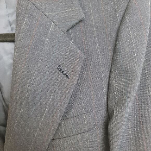 EMBASSY SQUARE 100% Wool Suit Jacket - Picture 6 of 16